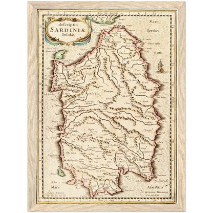 Historical city map  Test product horizontal 3 sizes