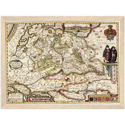 Historical city map  Test product horizontal 3 sizes