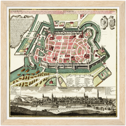 Lüneburg um 1740