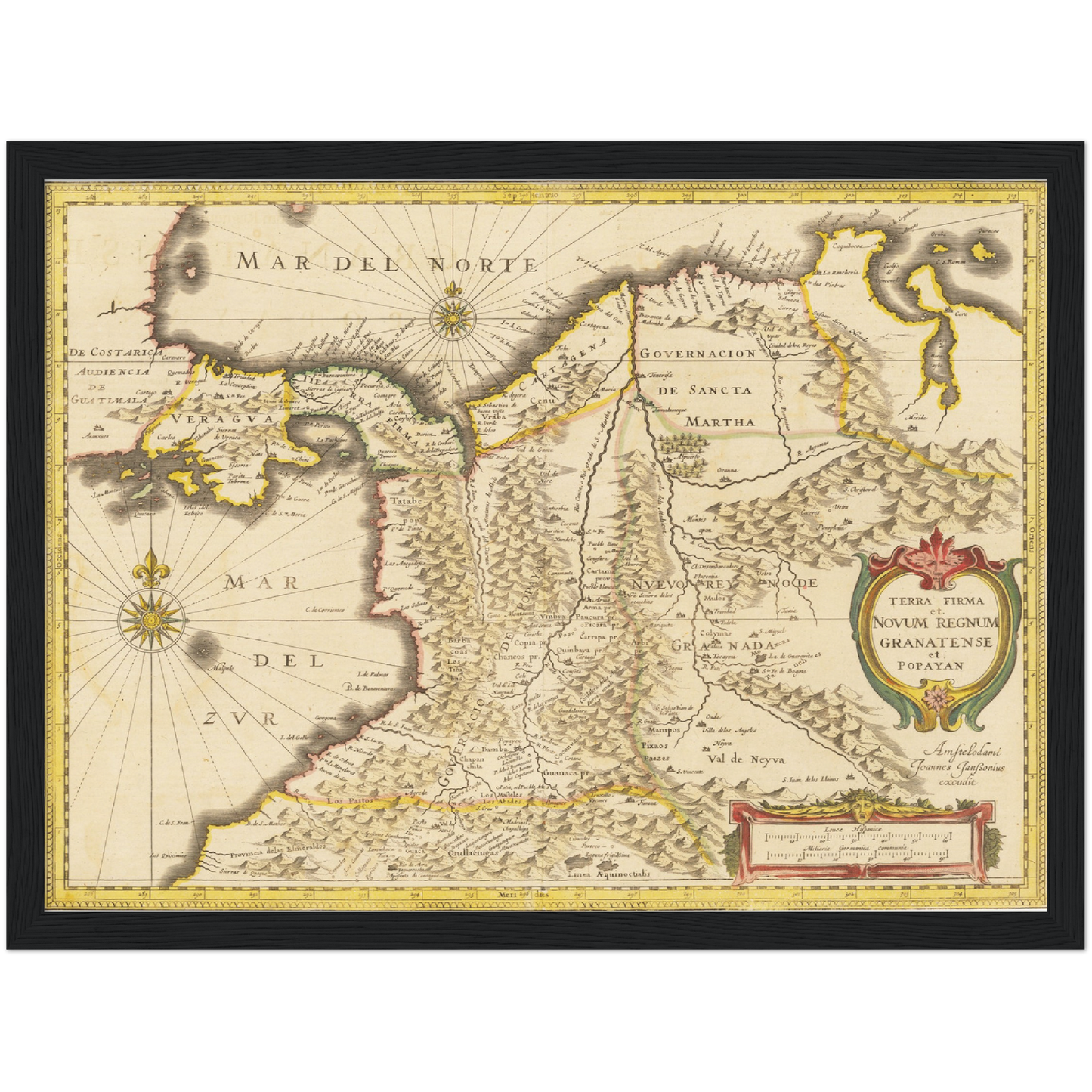 Kolumbien um 1638