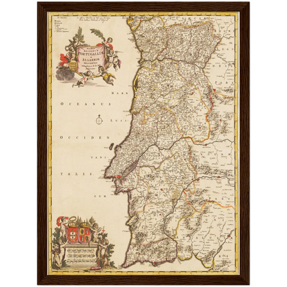 Historical city map  Test product horizontal 3 sizes