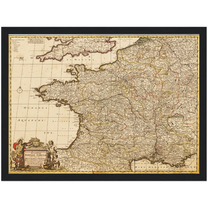 Historical city map  Test product horizontal 3 sizes