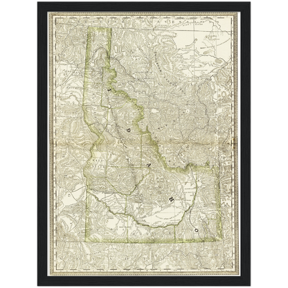 Historical city map  Test product horizontal 3 sizes