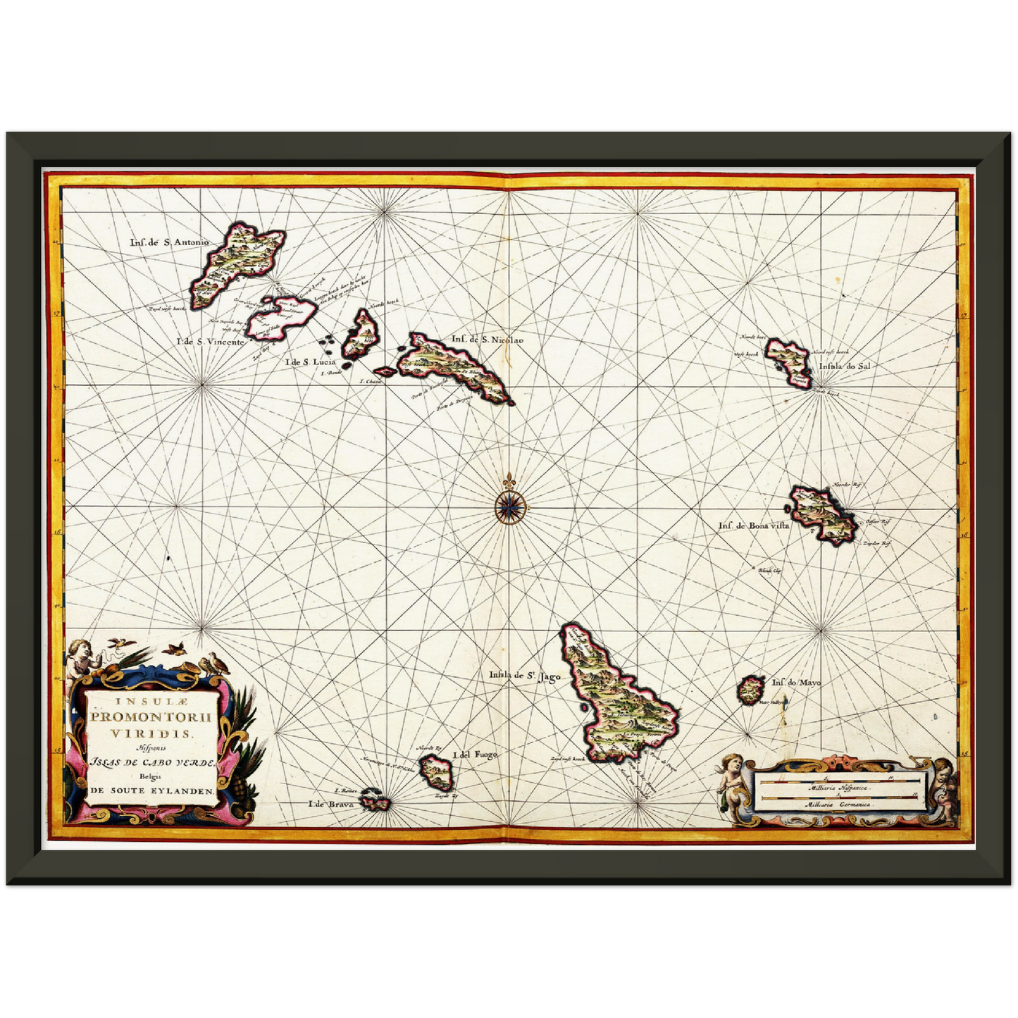 Historical city map  Test product horizontal 3 sizes