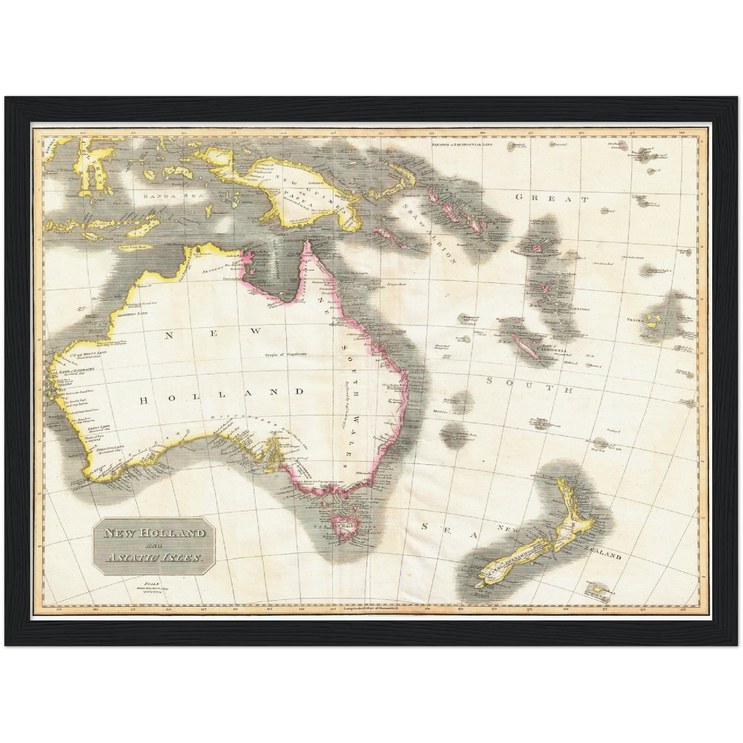 Historical city map  Test product horizontal 3 sizes