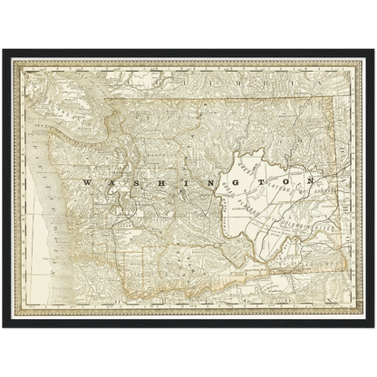 Historical city map  Test product horizontal 3 sizes
