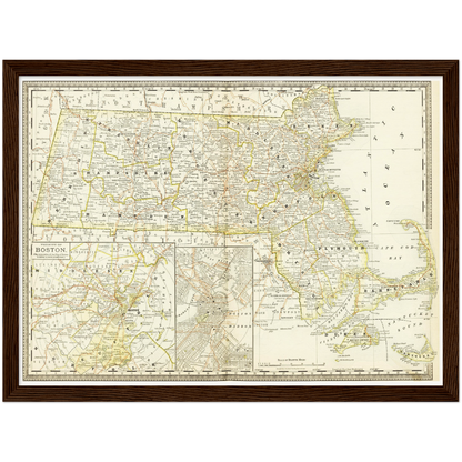 Historical city map  Test product horizontal 3 sizes