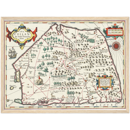 Historical city map  Test product horizontal 3 sizes