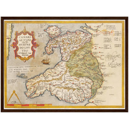 Historical city map  Test product horizontal 3 sizes