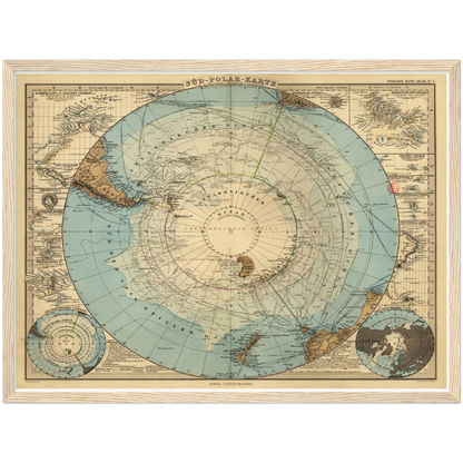 Historical city map  Test product horizontal 3 sizes