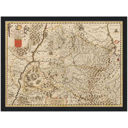 Historical city map  Test product horizontal 3 sizes