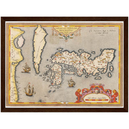 Historical city map  Test product horizontal 3 sizes