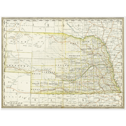 Historical city map  Test product horizontal 3 sizes