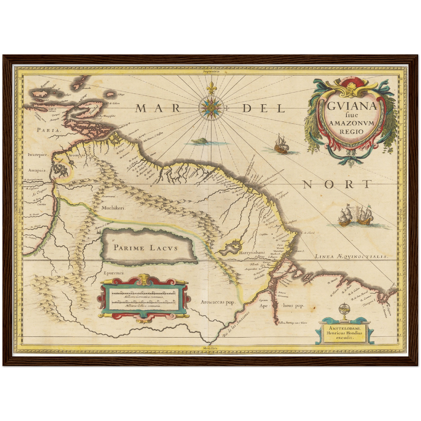 Guyana um 1638