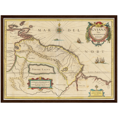 Guyana um 1638