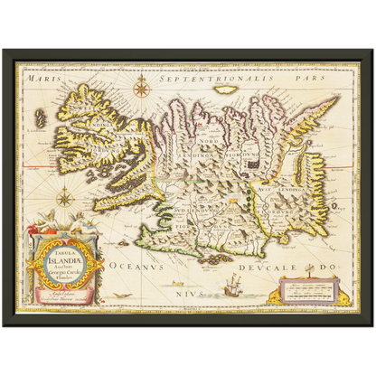 Historical city map  Test product horizontal 3 sizes