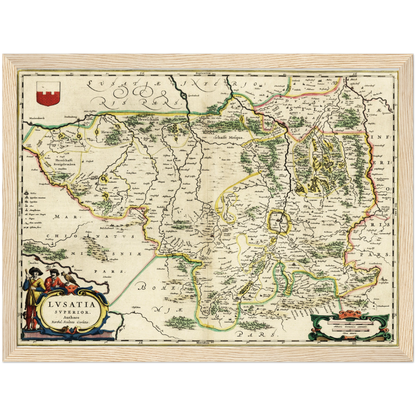 Historical city map  Test product horizontal 3 sizes