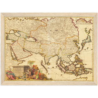 Historical city map  Test product horizontal 3 sizes
