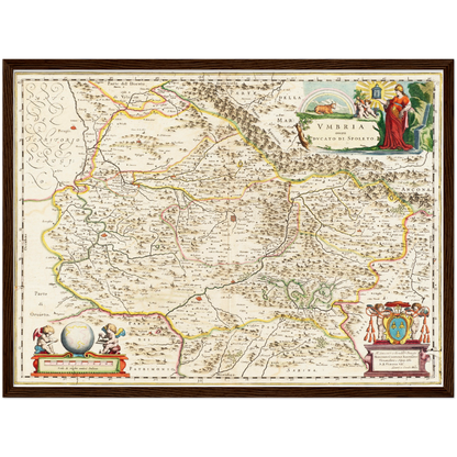 Historical city map  Test product horizontal 3 sizes