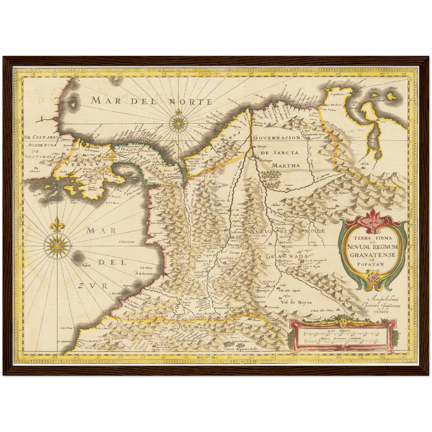 Kolumbien um 1638