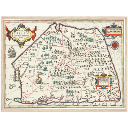 Historical city map  Test product horizontal 3 sizes