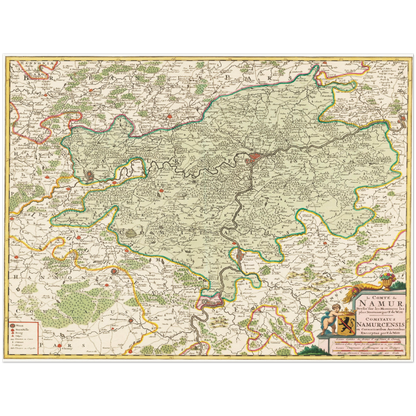 Namur um 1670