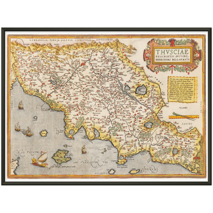 Historical city map  Test product horizontal 3 sizes