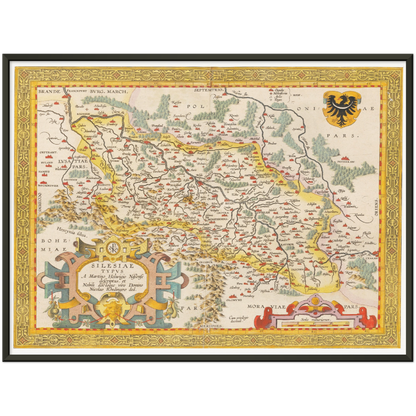 Historical city map  Test product horizontal 3 sizes