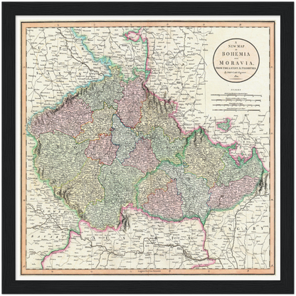 Historical city map  Test product horizontal 3 sizes
