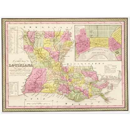Historical city map  Test product horizontal 3 sizes