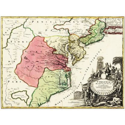 Historical city map  Test product horizontal 3 sizes