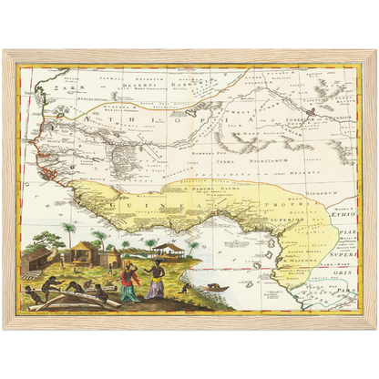 Historical city map  Test product horizontal 3 sizes