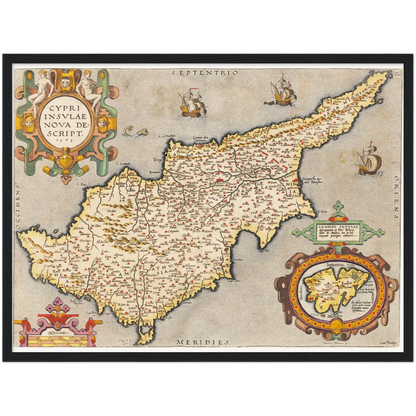 Historical city map  Test product horizontal 3 sizes