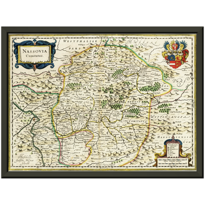 Historical city map  Test product horizontal 3 sizes