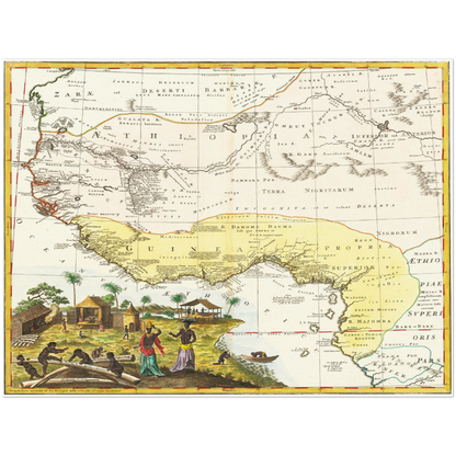 Historical city map  Test product horizontal 3 sizes