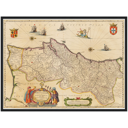 Historical city map  Test product horizontal 3 sizes