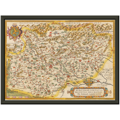 Historical city map  Test product horizontal 3 sizes