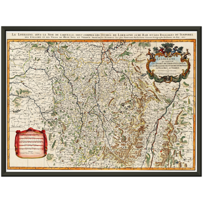 Historical city map  Test product horizontal 3 sizes
