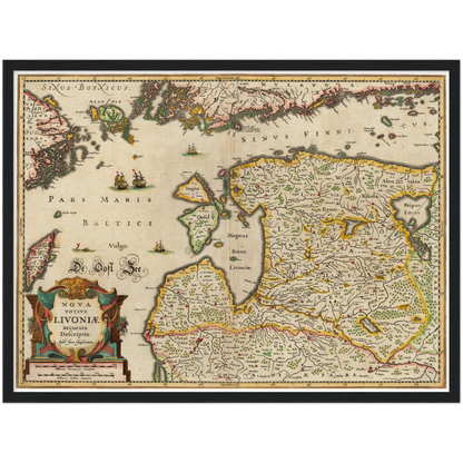 Estland um 1642