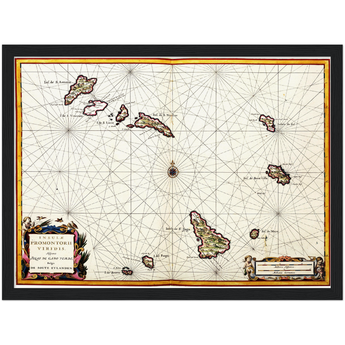 Historical city map  Test product horizontal 3 sizes