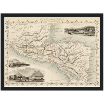 Mittelamerika um 1850