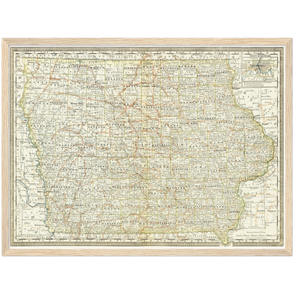 Historical city map  Test product horizontal 3 sizes