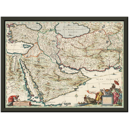 Historical city map  Test product horizontal 3 sizes