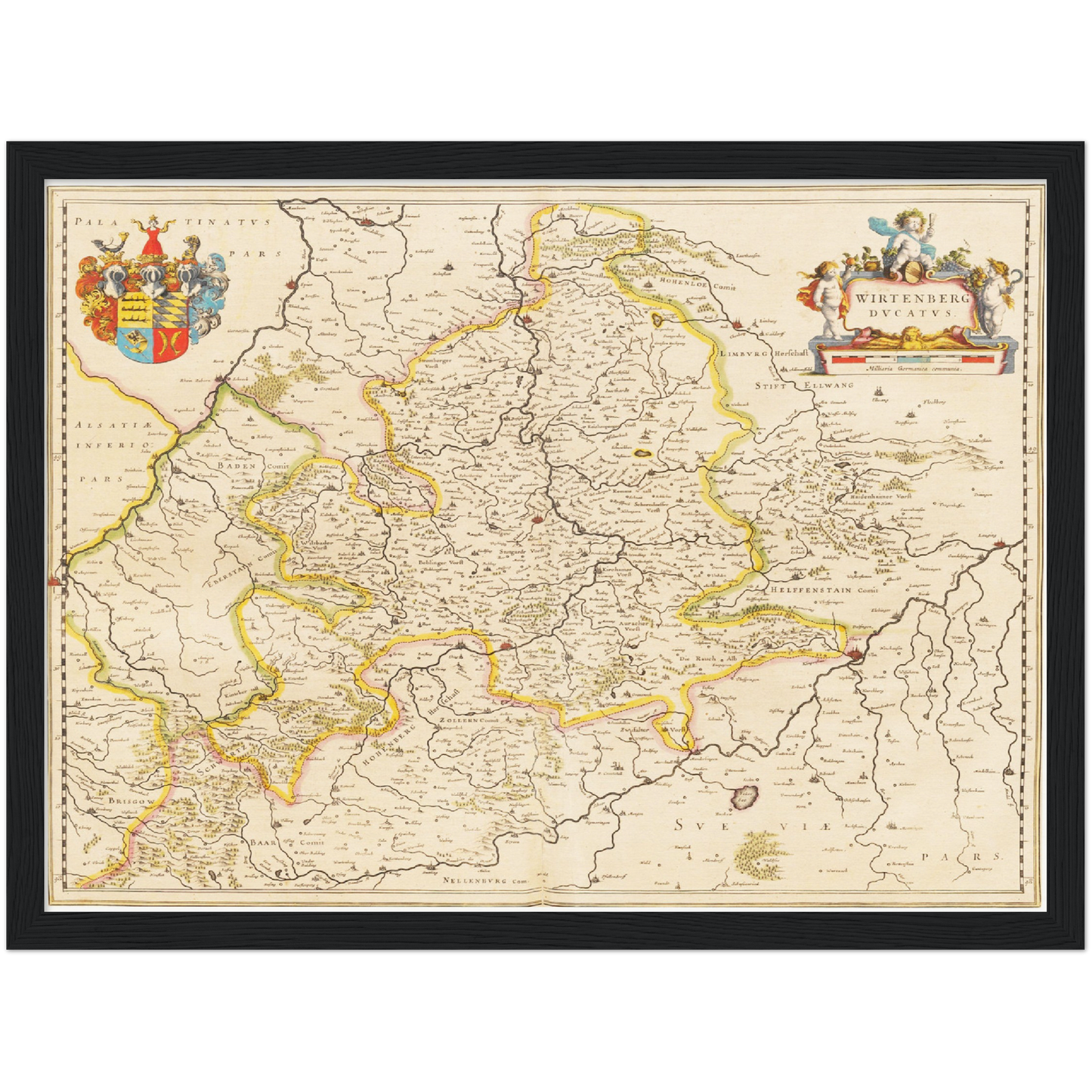 Württemberg um 1635