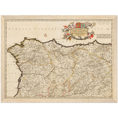 Historical city map  Test product horizontal 3 sizes