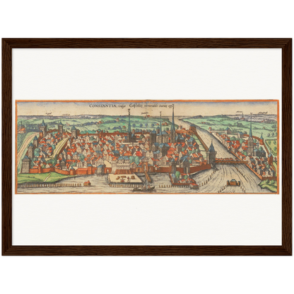 Historical city map  Test product horizontal 3 sizes