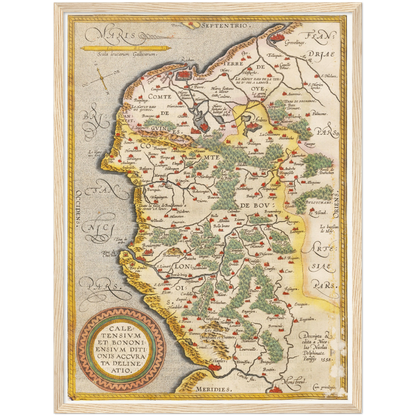 Historical city map  Test product horizontal 3 sizes