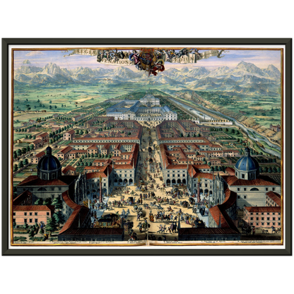 Historical city map  Test product horizontal 3 sizes