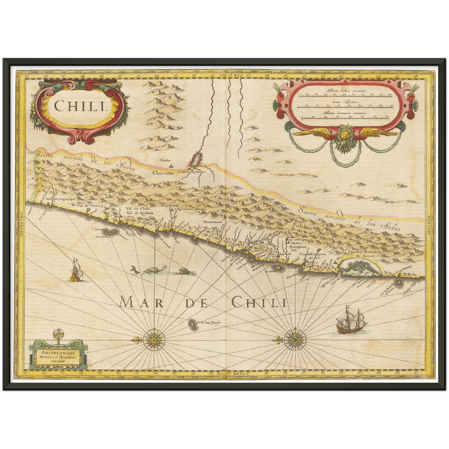 Chile um 1638