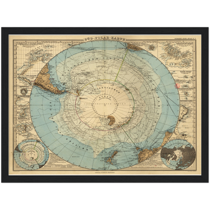 Historical city map  Test product horizontal 3 sizes